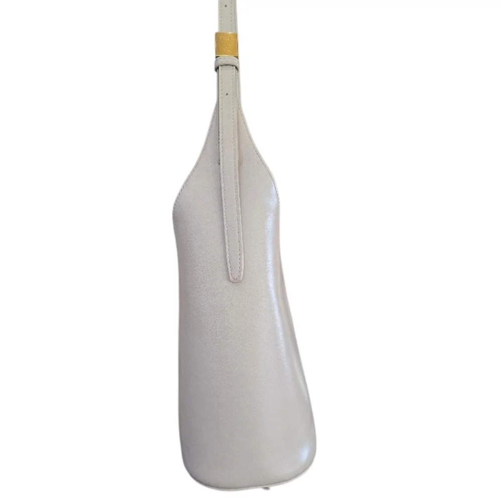 Antik Kraft Beige Faux Leather Hobo Shoulder Bag